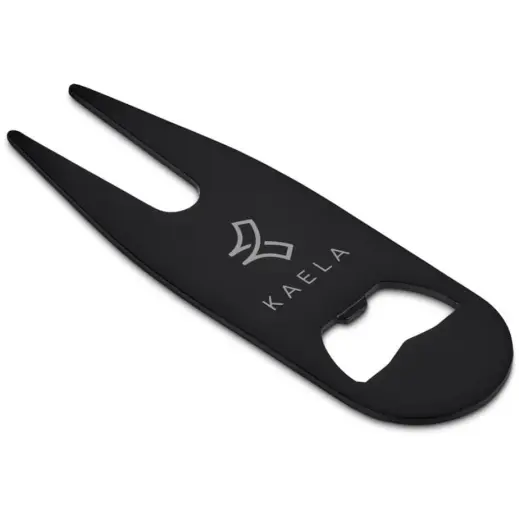 Altitude Pitch Divot Tool & Bottle Opener Black Branded
